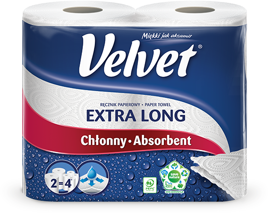 Ręcznik papierowy Extra Long Velvet