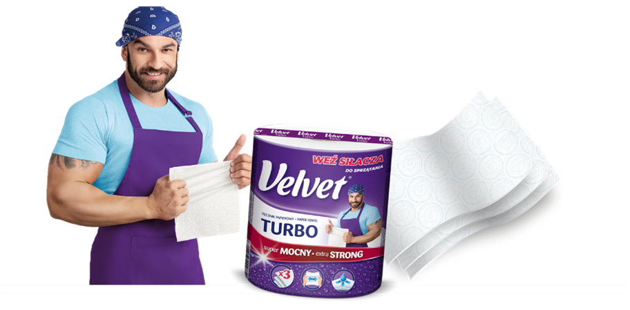 Ręcznik kuchenny Velvet Turbo