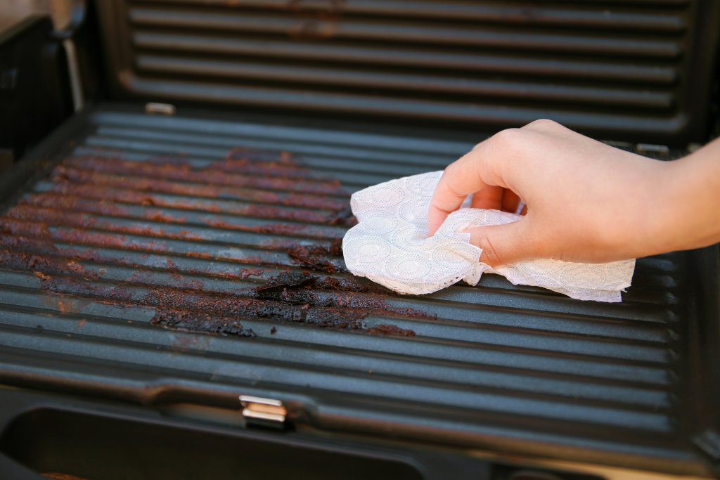 Jak wyczyścić grill