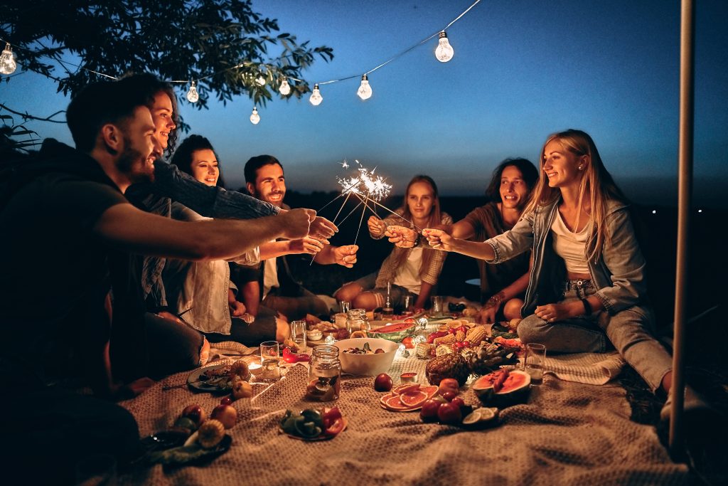 Piknik z przyjaciółmi