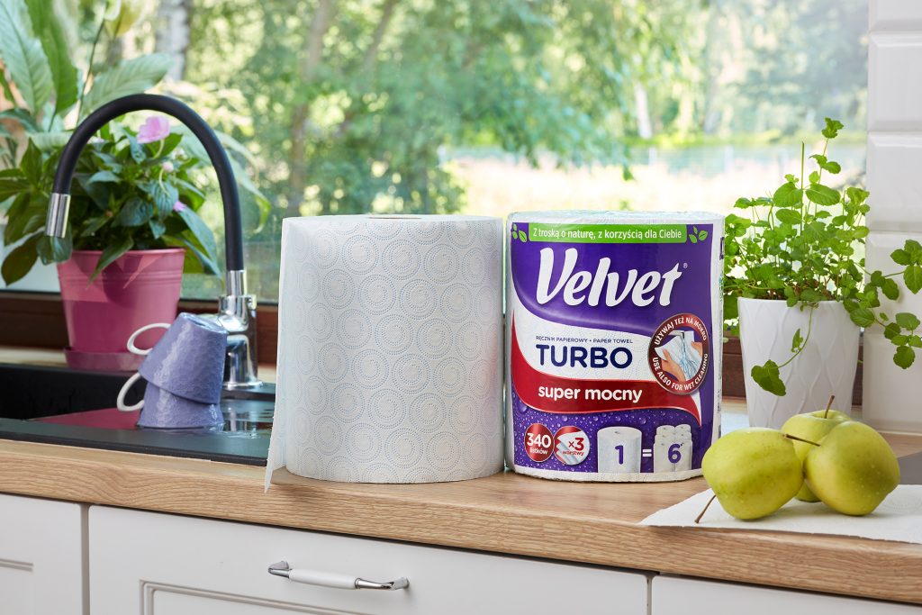 Velvet turbo – ręczniki papierowy