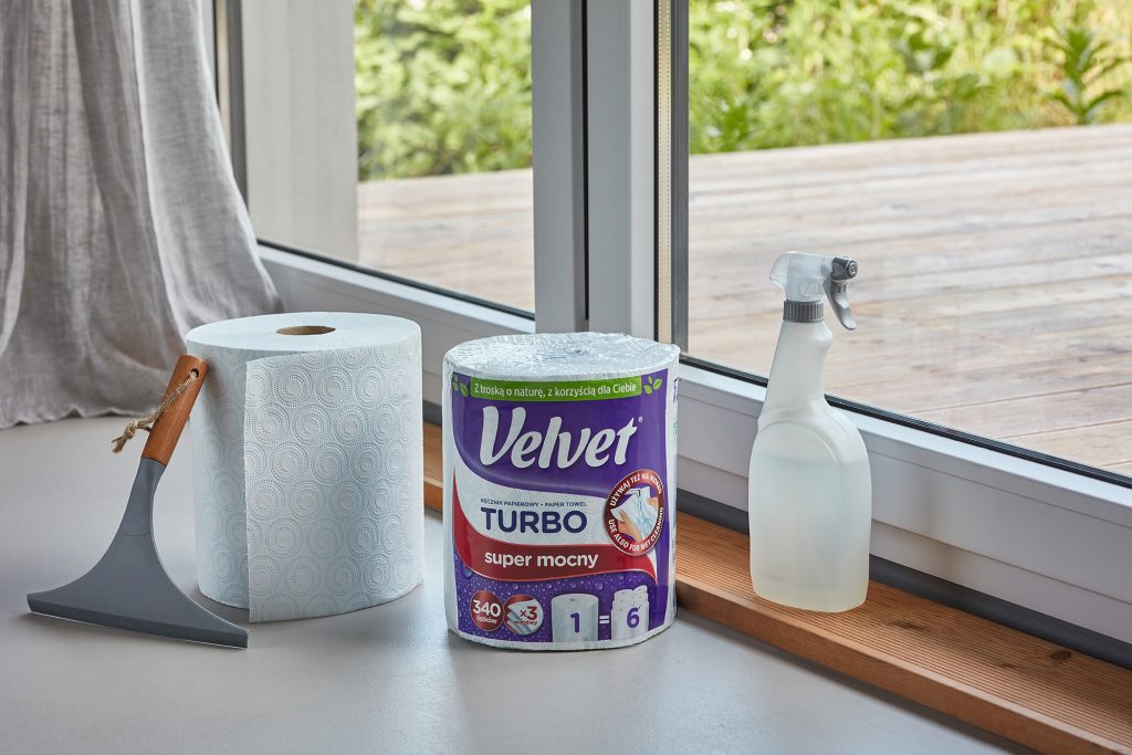 Velvet Turbo, Velvet, porządki, sprzątanie, wiosenne porządki, pomoc w porządkach, ręcznik kuchenny, ręcznik papierowy, mycie okien